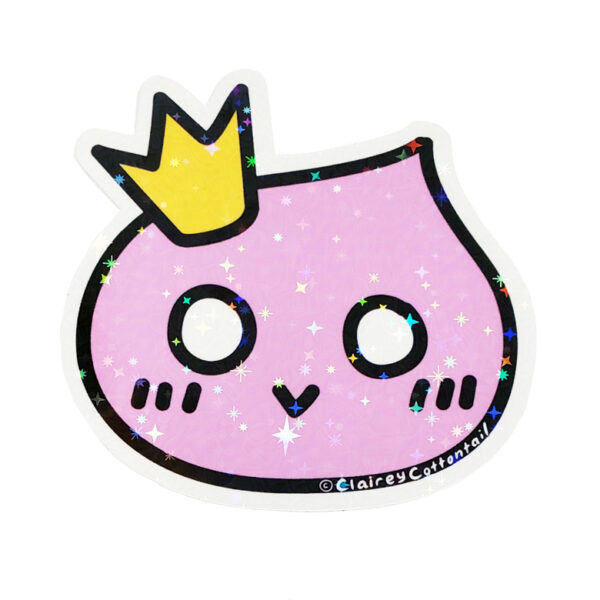 Slime King (Pink) Sticker