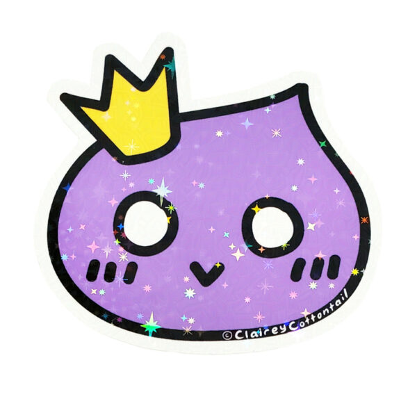 Slime King (Purple) Sticker